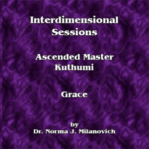 Interdimensional Sessions book cover, purple background.