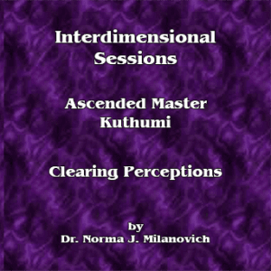 Interdimensional Sessions book cover, purple background.