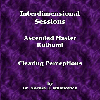 Interdimensional Sessions book cover, purple background.