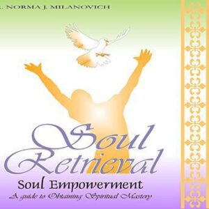 Soul Retrieval book cover with dove illustration.
